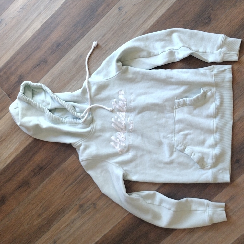 Girls Hollister Mint Green Hoodie
